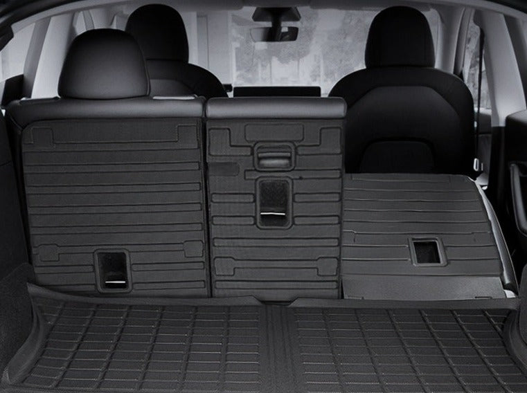 Model Y 2019-2023: Full All-weather Floor/Frunk/Trunk Mats Bundle Set (TPE or XPE, 6 PCs)