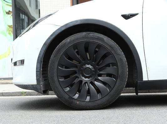 Model Y Legacy: Directional Turbine 19" Wheel Rim Protector Cover Set (4Pcs)
