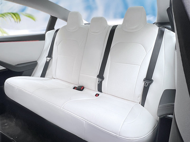 Model 3 Legacy/ Highland 2017-2025: PU Leather Full Seat Cover (12 PCs)