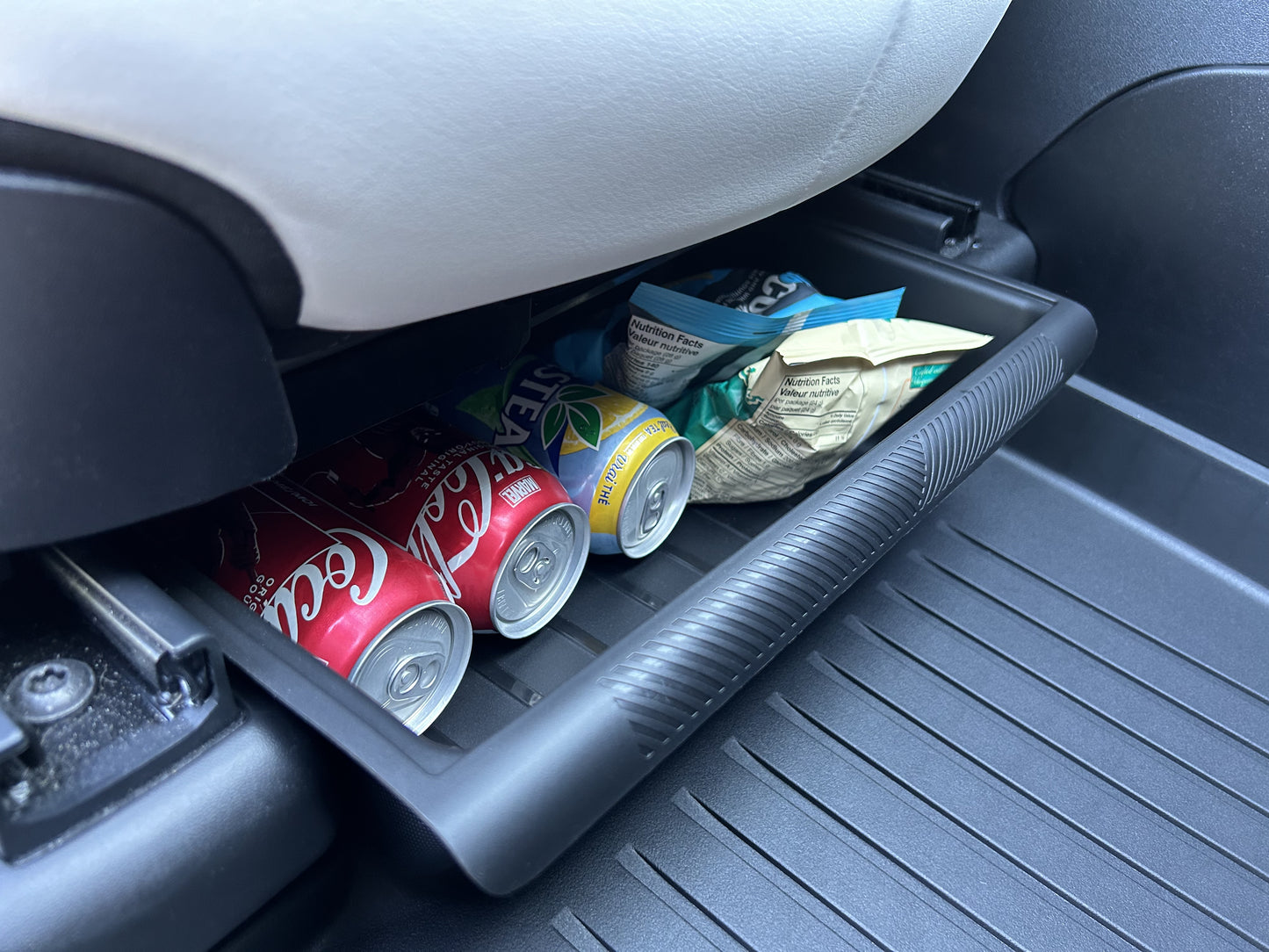 Model Y Legacy/Juniper 2020-2025: Underseat Storage Organizer Drawer Box