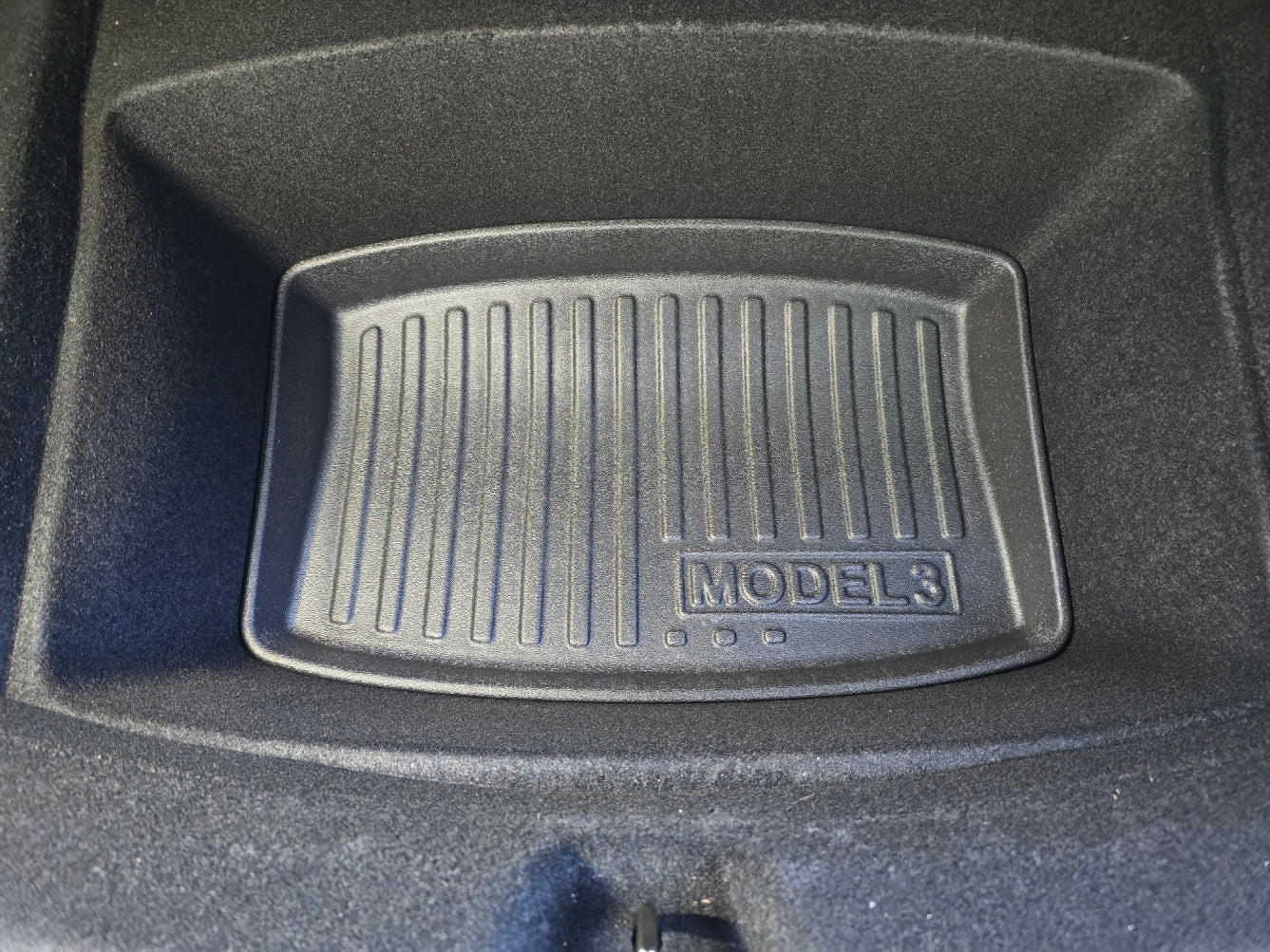 Model 3 Highland 2024+: TPE Trunk Storage Compartment Mat