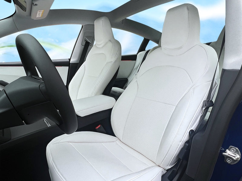 Model 3 Legacy/ Highland 2017-2025: PU Leather Full Seat Cover (12 PCs)