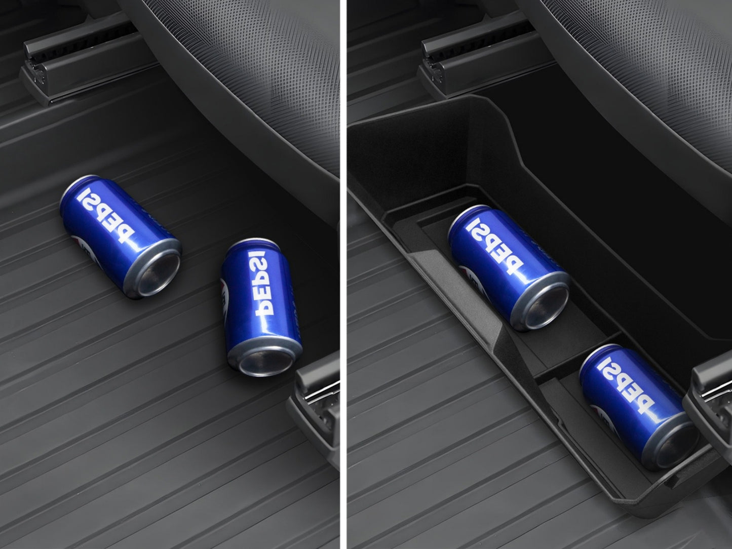Cybertruck: Underseat Drawer
