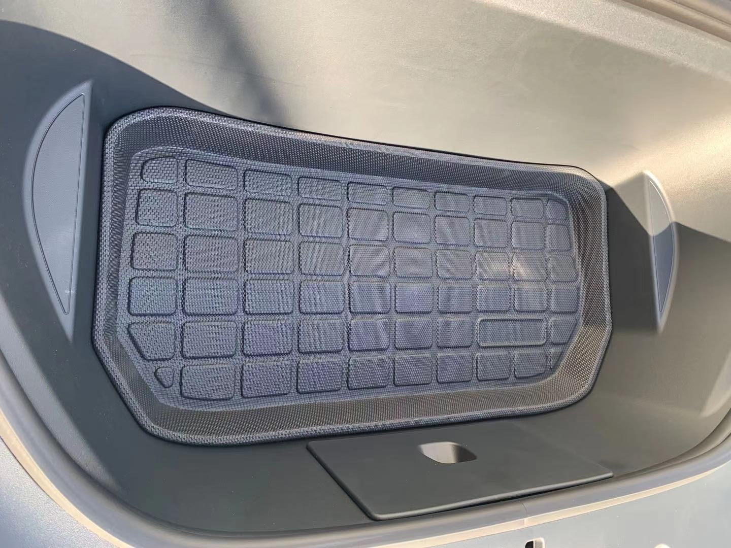 Model Y 7 Seaters: Full All-weather Floor/Frunk/Trunk Mats Bundle Set Bundle Set (9 PCs)