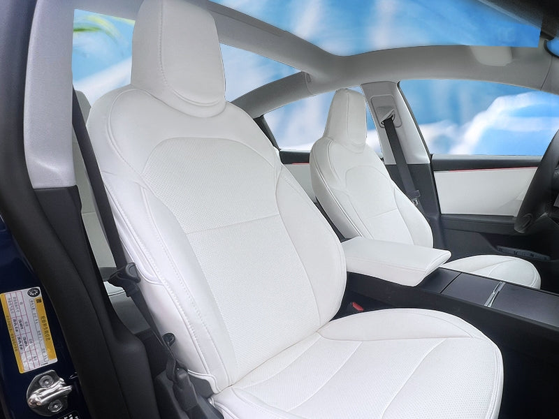 Model 3 Legacy/ Highland 2017-2025: PU Leather Full Seat Cover (12 PCs)