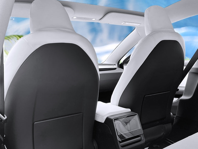 Model 3 Legacy/ Highland 2017-2025: PU Leather Full Seat Cover (12 PCs)