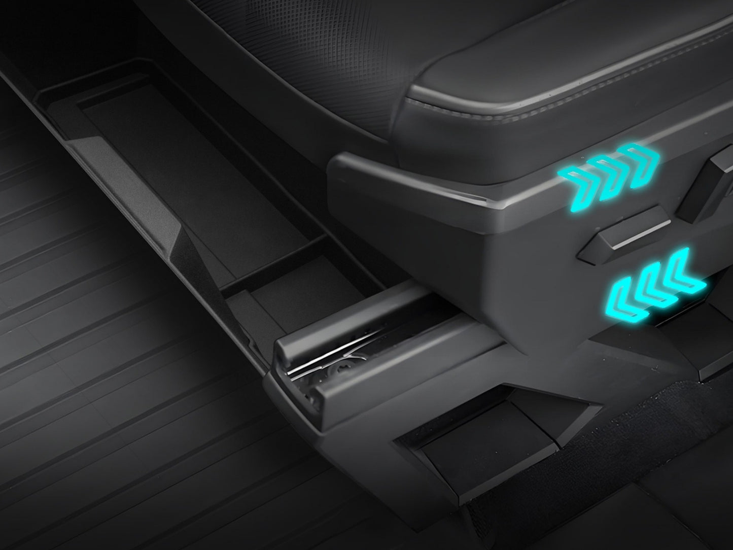 Cybertruck: Underseat Drawer