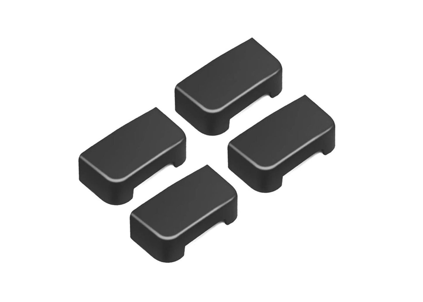 Model 3 Legacy/ Y Legacy 2020-2023: Rear Seat Rail Caps (4 PCs)