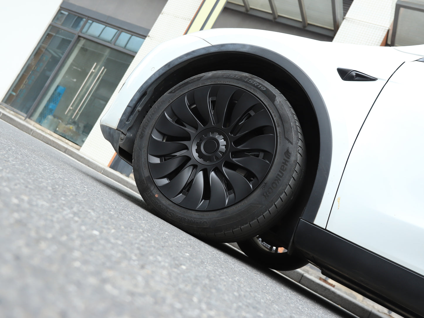 Model Y: Directional Turbine 19" Wheel Rim Protector Cover Set (4Pcs)