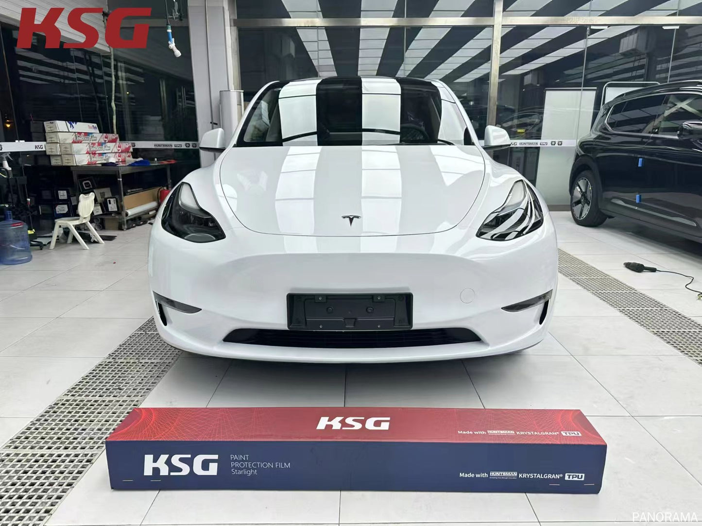 Model 3/Y/CT: KSG Half/Full Pre-Cut Clear Paint Protection Film