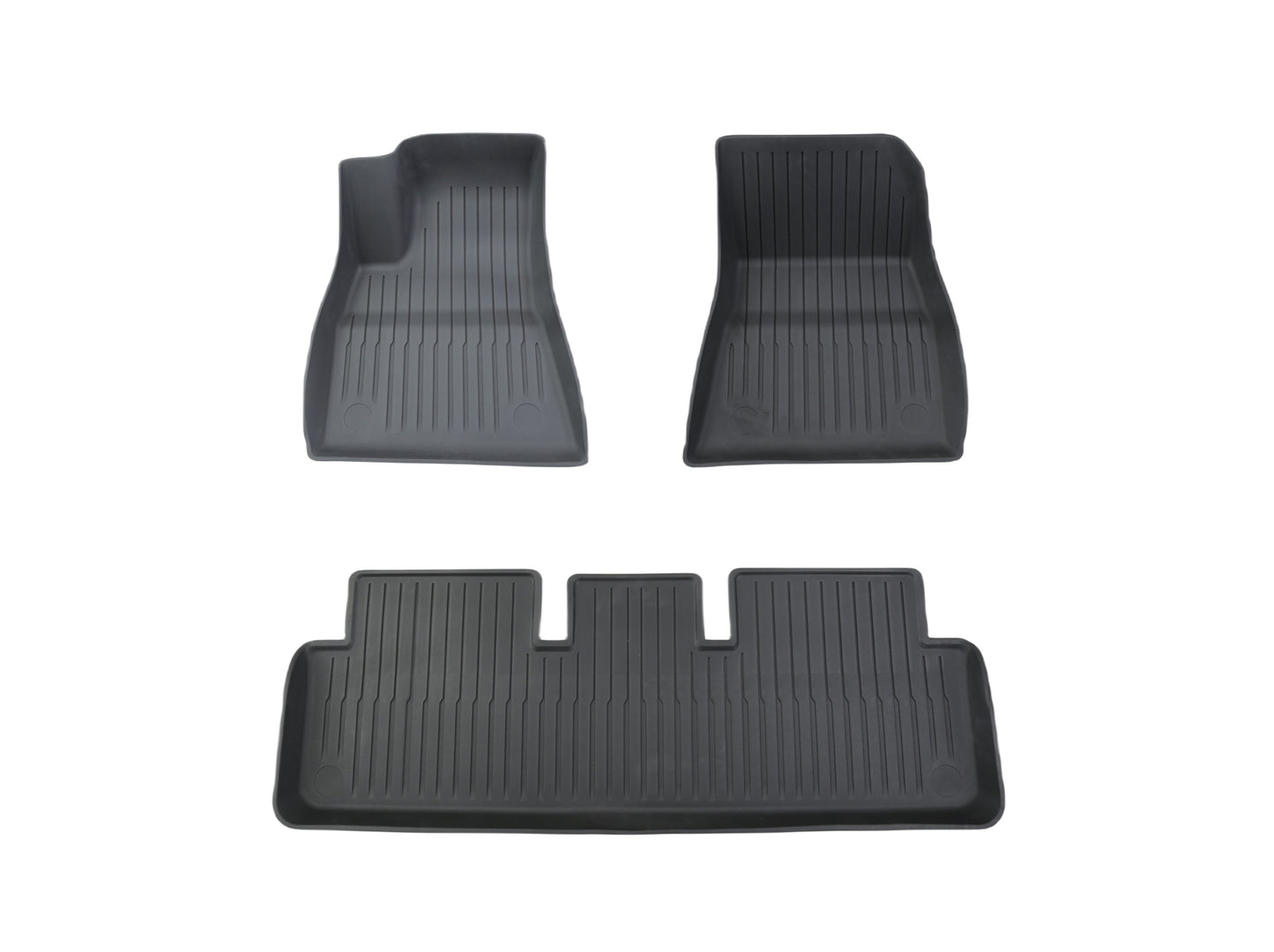 Model 3 Highland 2024-2025 : TPE All-weather Interior Floor Mats (3 PCs)