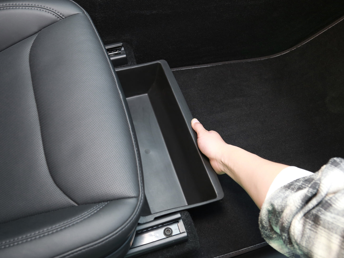 Model Y Juniper 2026+: Front Underseat Storage Organizer Drawer Box