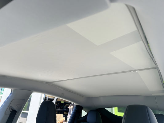 Model Y Juniper 2026+: Panoramic Glass Roof Sunshades