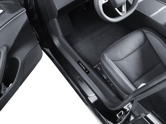 Model 3 Highland 2024+: Full Coverage ABS Door Sill Guard Protection Cover (8PCs)