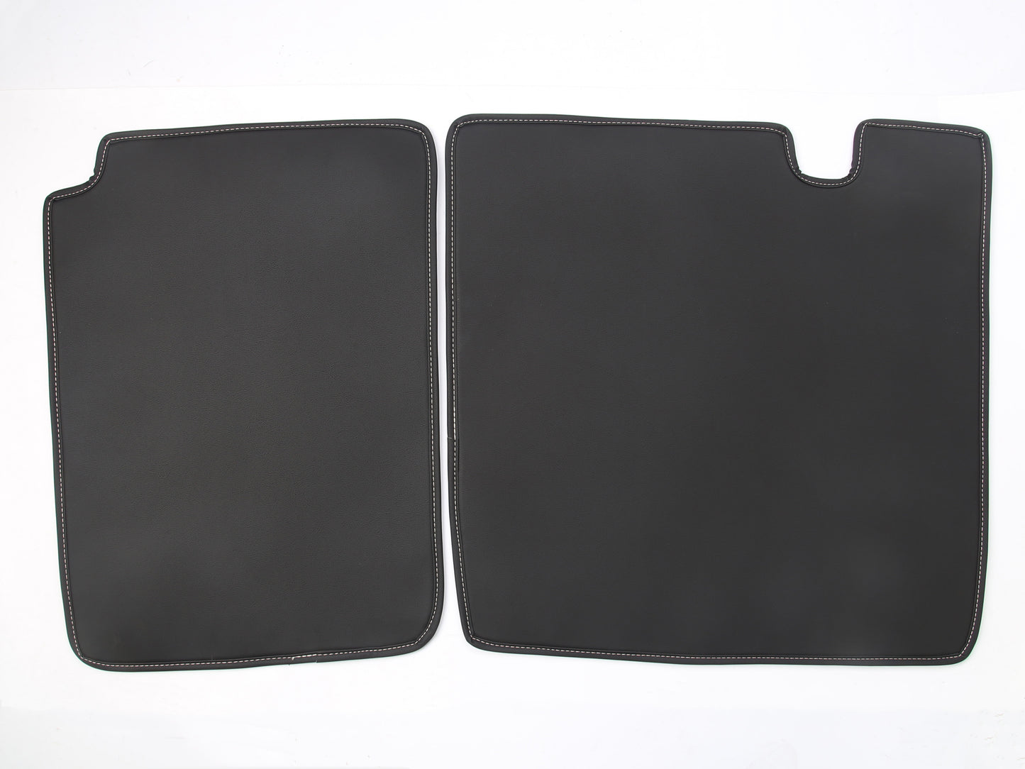 Model 3 Legacy/ Highland 2017-2025: PU Leather Rear Backseat Cover Mats (2 PCs)