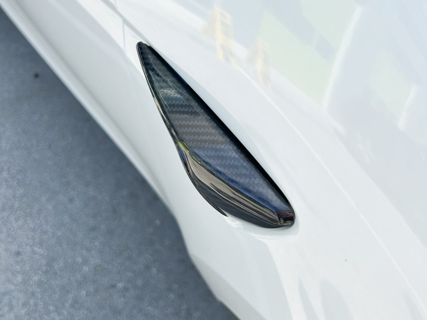 Model 3/Y: Real Carbon Fibre Side Camera Housing Covers