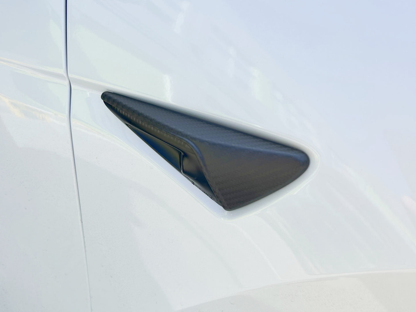 Model 3/Y: Real Carbon Fibre Side Camera Housing Covers