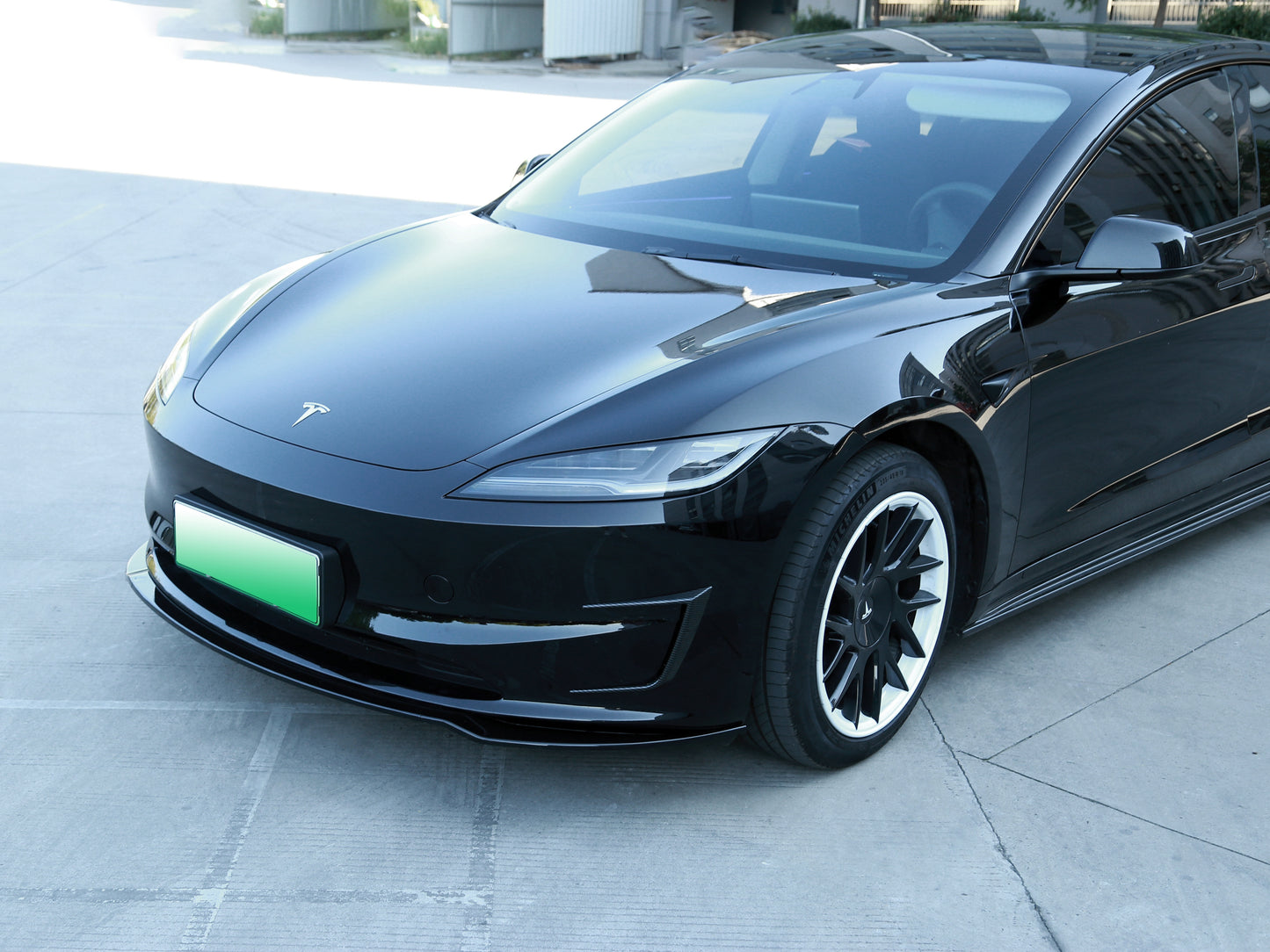 Model 3 Highland: Front Air Deflector Lip (3 PCs)