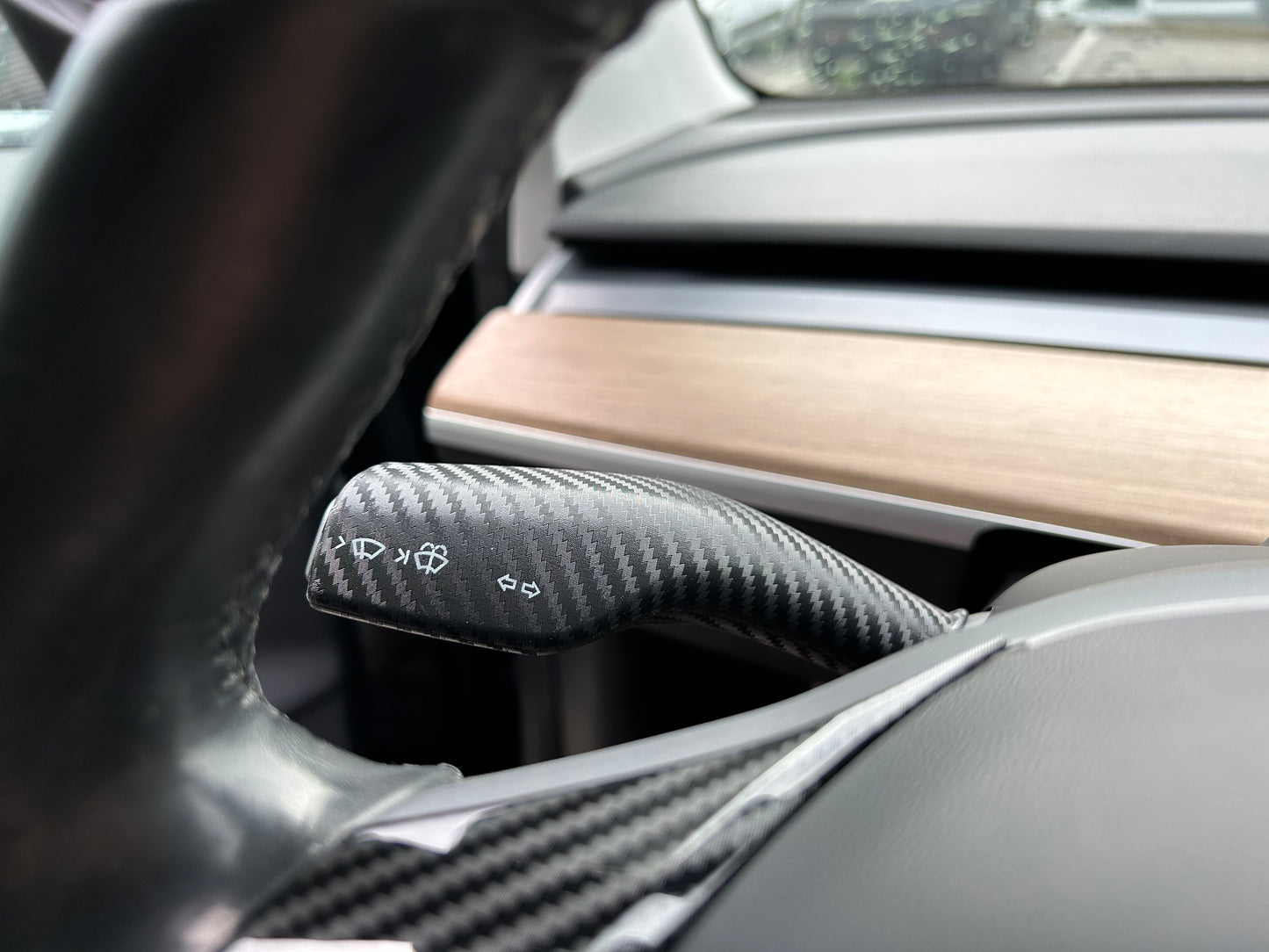 Model 3/Y: ABS Gear Shift and Wiper Control Lever Covers