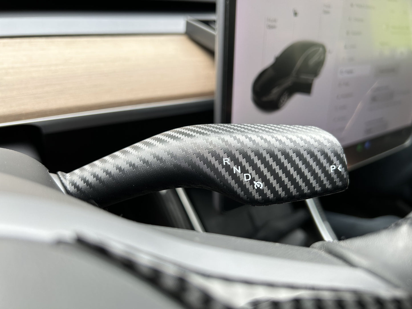 Model 3/Y: ABS Gear Shift and Wiper Control Lever Covers