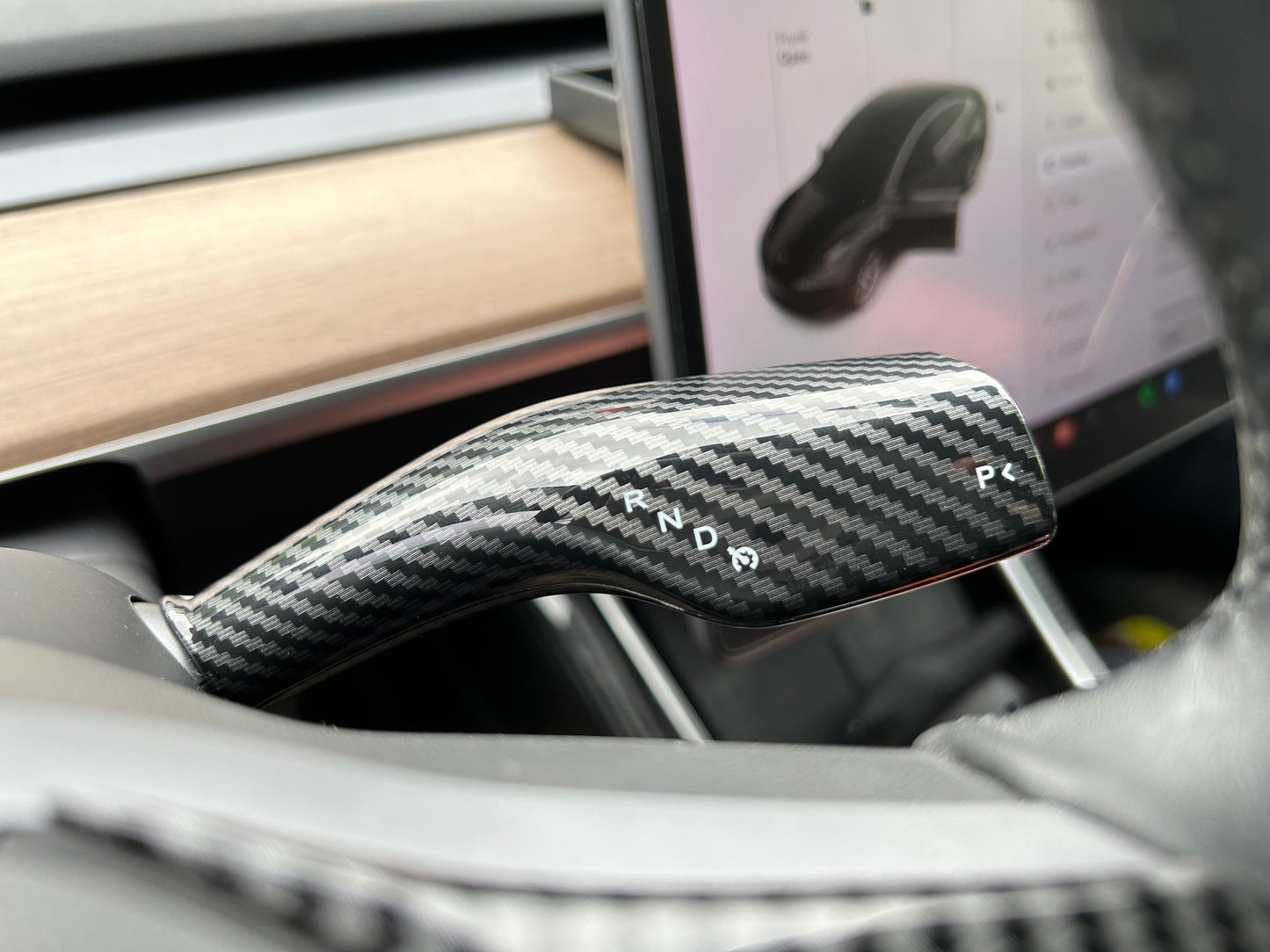 Model 3/Y: ABS Gear Shift and Wiper Control Lever Covers