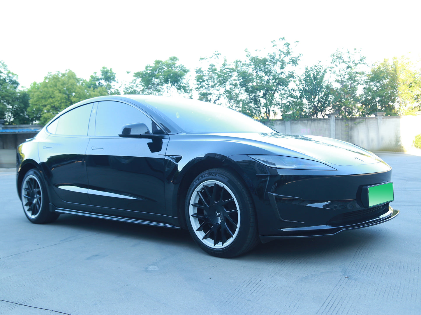 Model 3 Highland: Full ABS Performance Body Kit (Front Lip, Side Skirt, Diffuser, Spoiler)