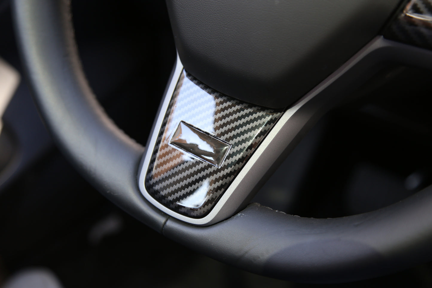 Model 3 Legacy/ Y Legacy: Steering Wheel Decal (ABS)