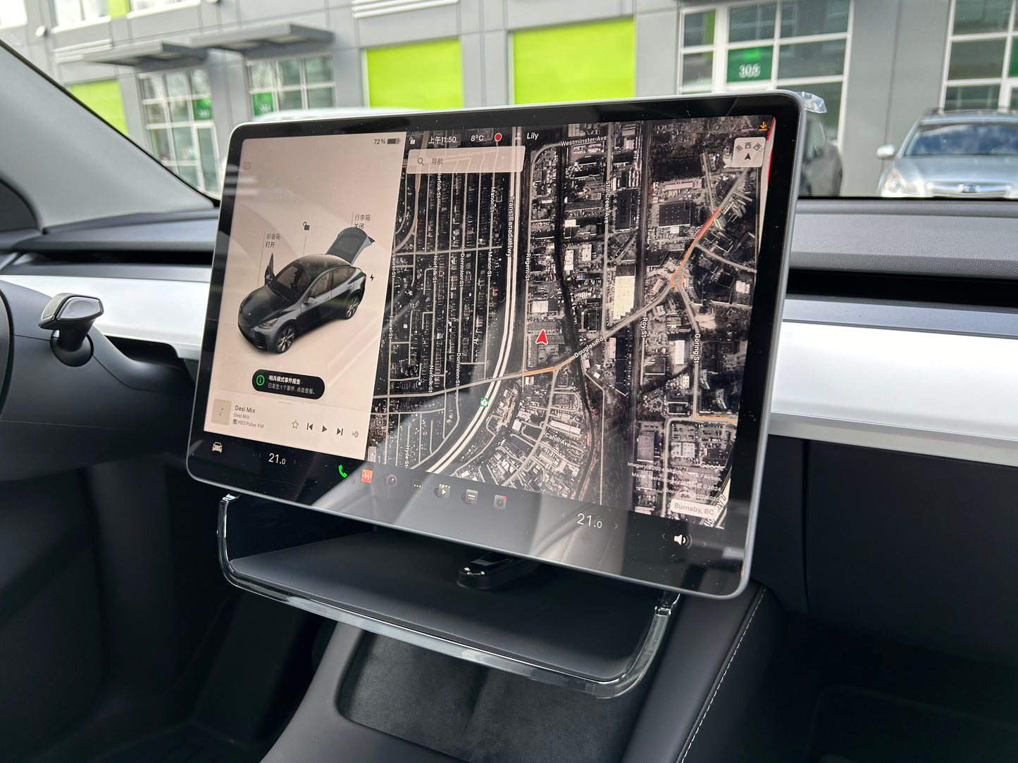 Model 3 Legacy 2020-2023/Y Legacy: Behind & Under Screen Storage Box Tray Organizer