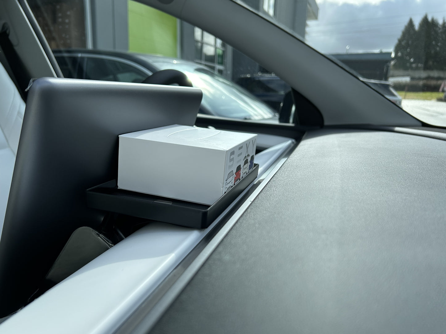 Model 3 Legacy 2020-2023/Y Legacy: Behind & Under Screen Storage Box Tray Organizer