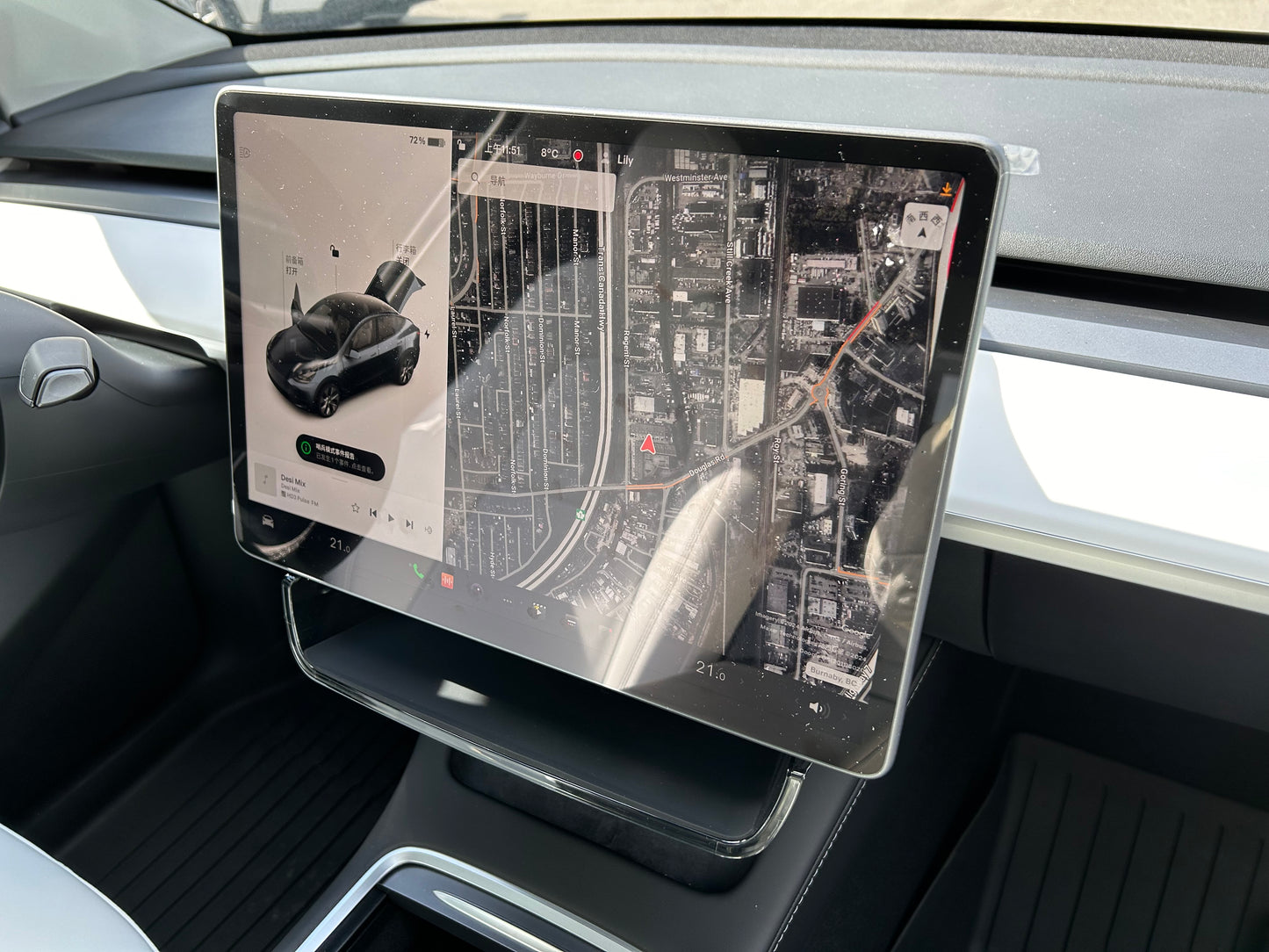 Model 3 Legacy 2020-2023/Y Legacy: Behind & Under Screen Storage Box Tray Organizer