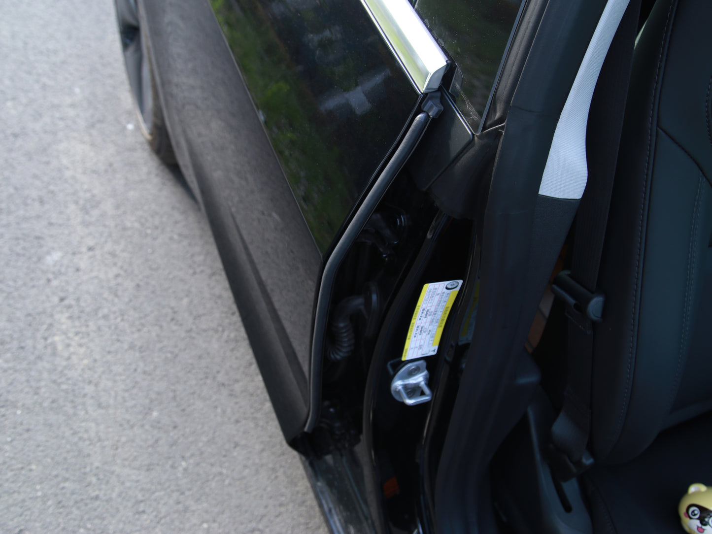 Model 3/Y: Noise Reduction Rubber Seal Strips Set (4 Doors+Frunk+Trunk+A-Pillar+B-Pillar)