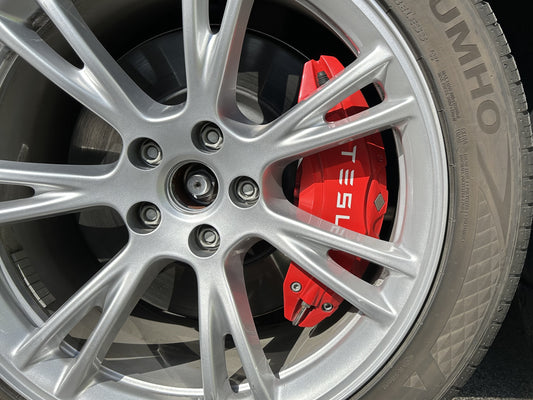 Model Y Legacy: Decorative Brake Caliper Cover Aluminum Alloy (4 PCs)