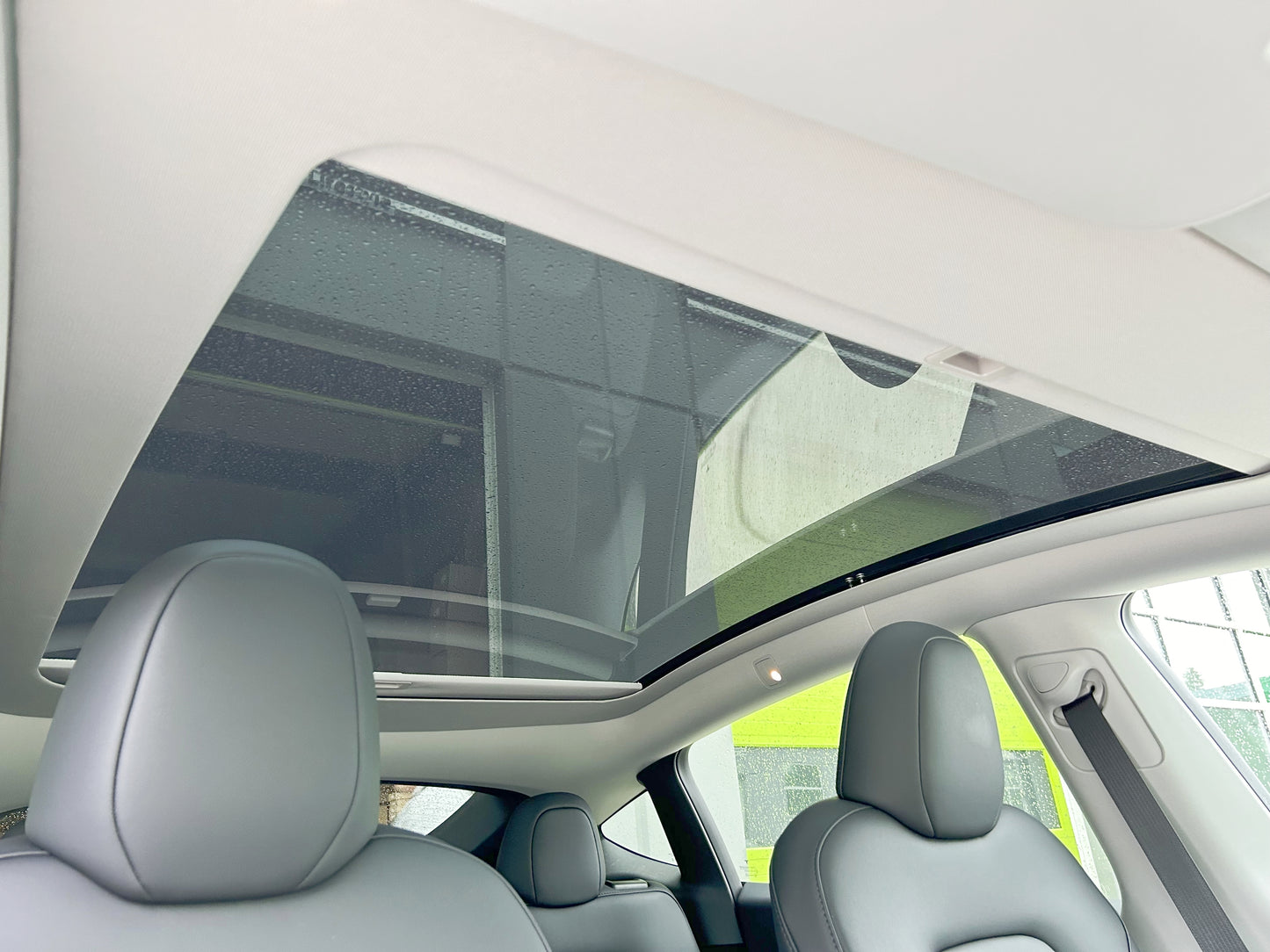 Model Y Legacy: Retractable Glass Roof Sunshade