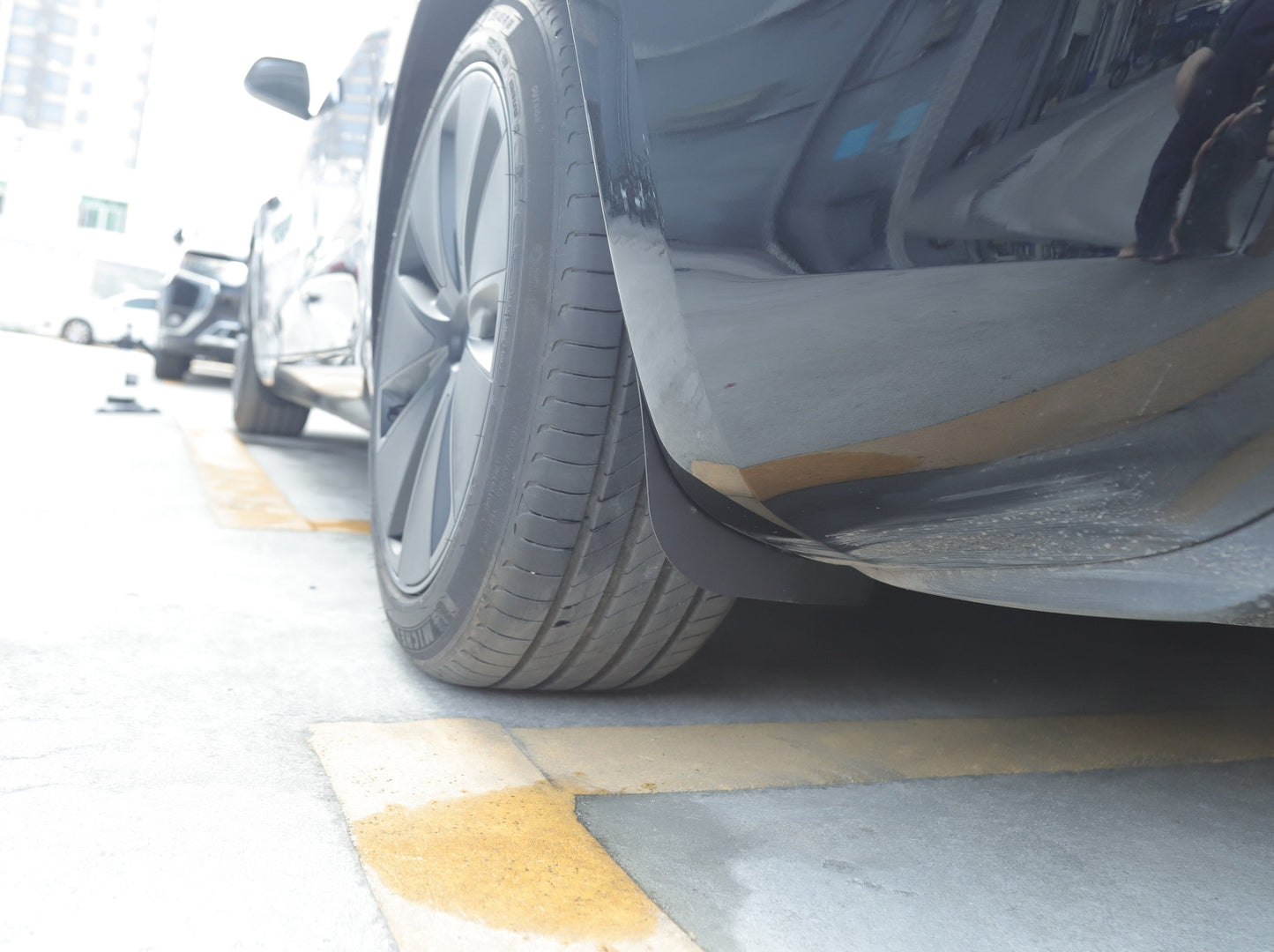 Model 3 Highland 2024-2025: OEM TPE Rubber Mud Flaps Splash Guards