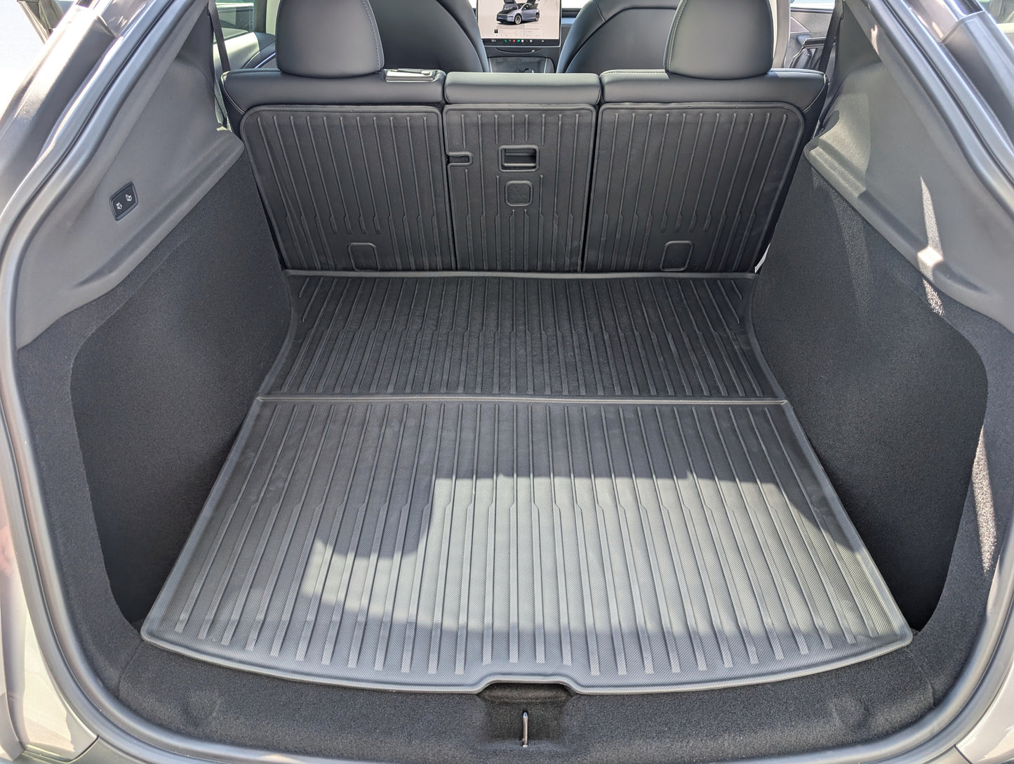 Model Y Juniper: All-In-One TPE Trunk Storage Cargo Mat