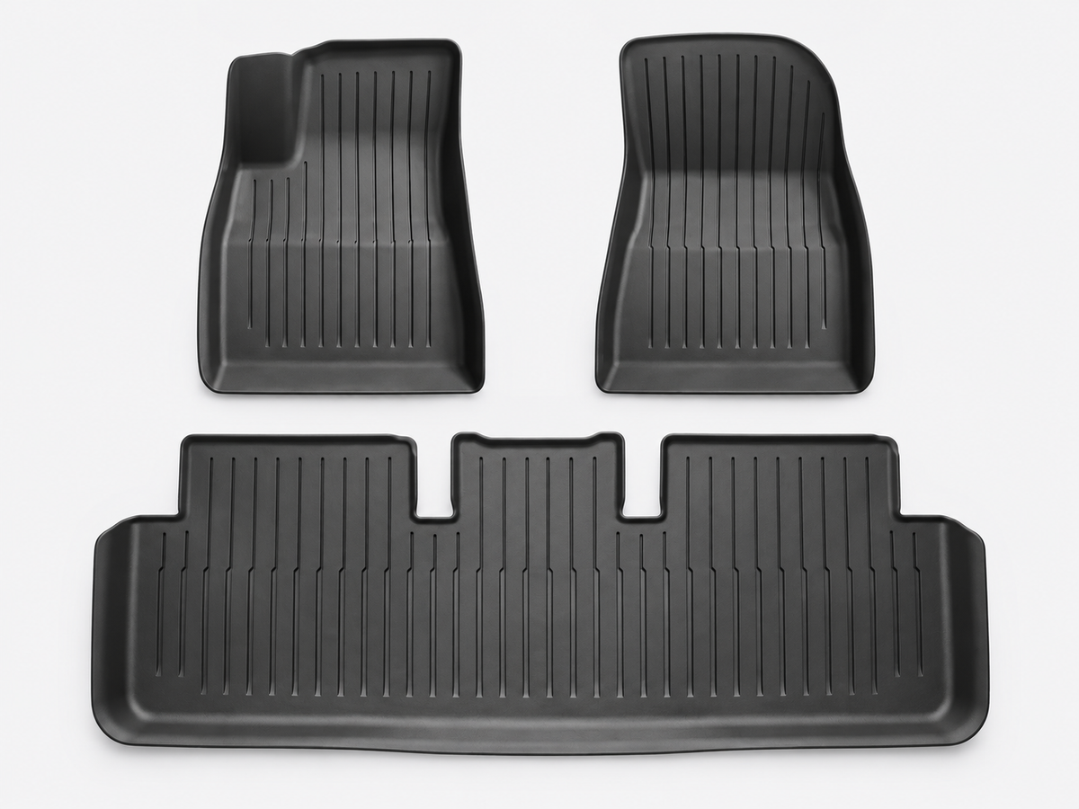 Model 3 Highland 2024+ : TPE All-weather Interior Floor Liners (3 PCs)