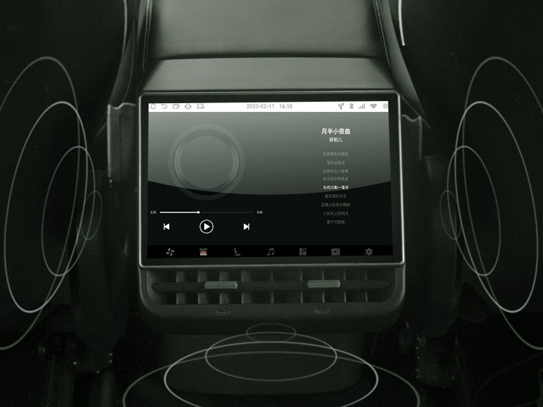 Model 3/Y Legacy: Rear Infotainment Display Screen System V2