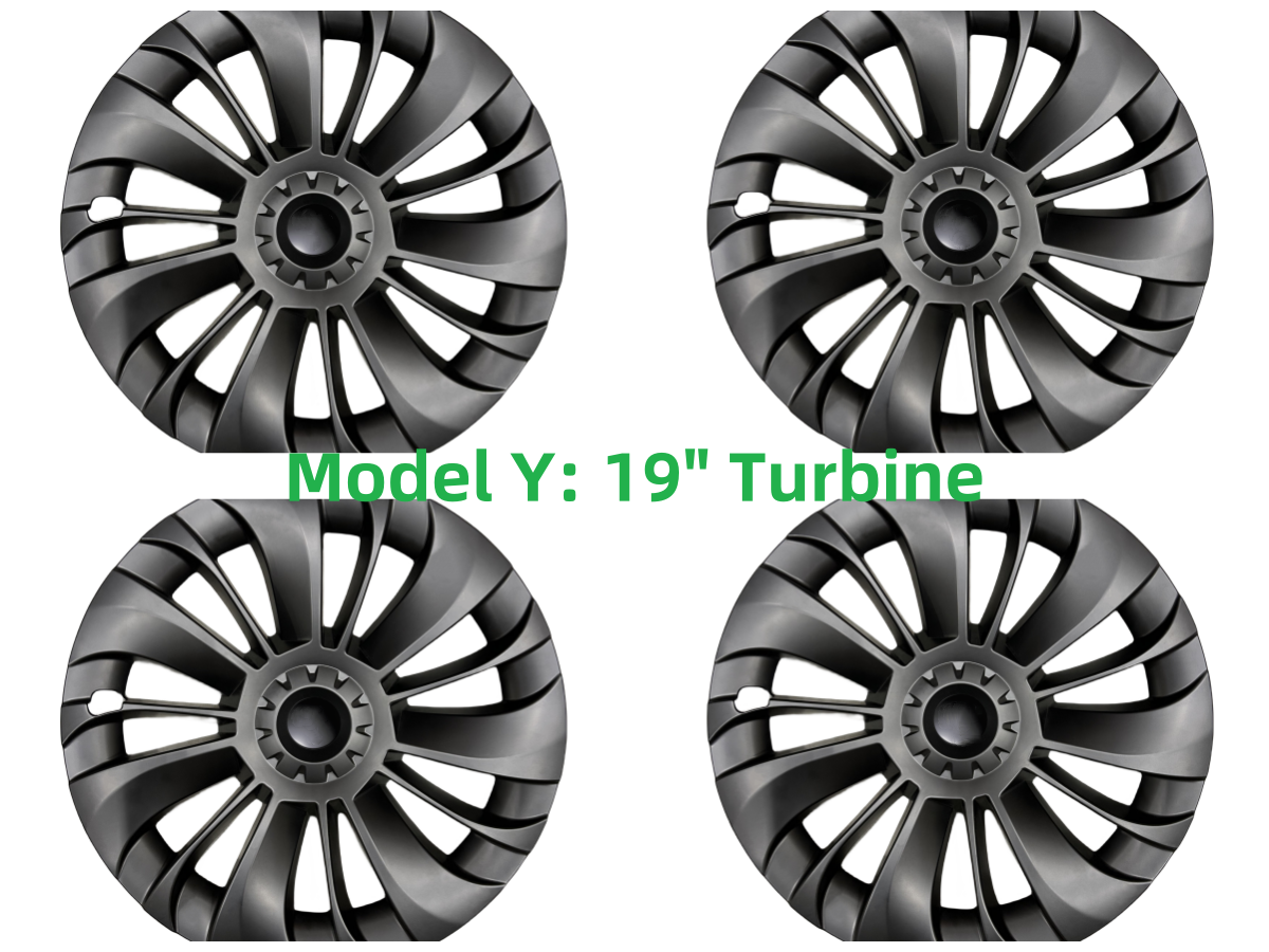 Model Y: Turbine 19"/20" Wheel Rim Protector Cover