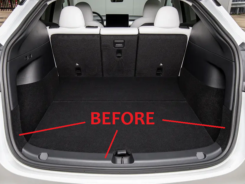 Model Y Legacy: Trunk Sill Protection Cover (4 PCs)