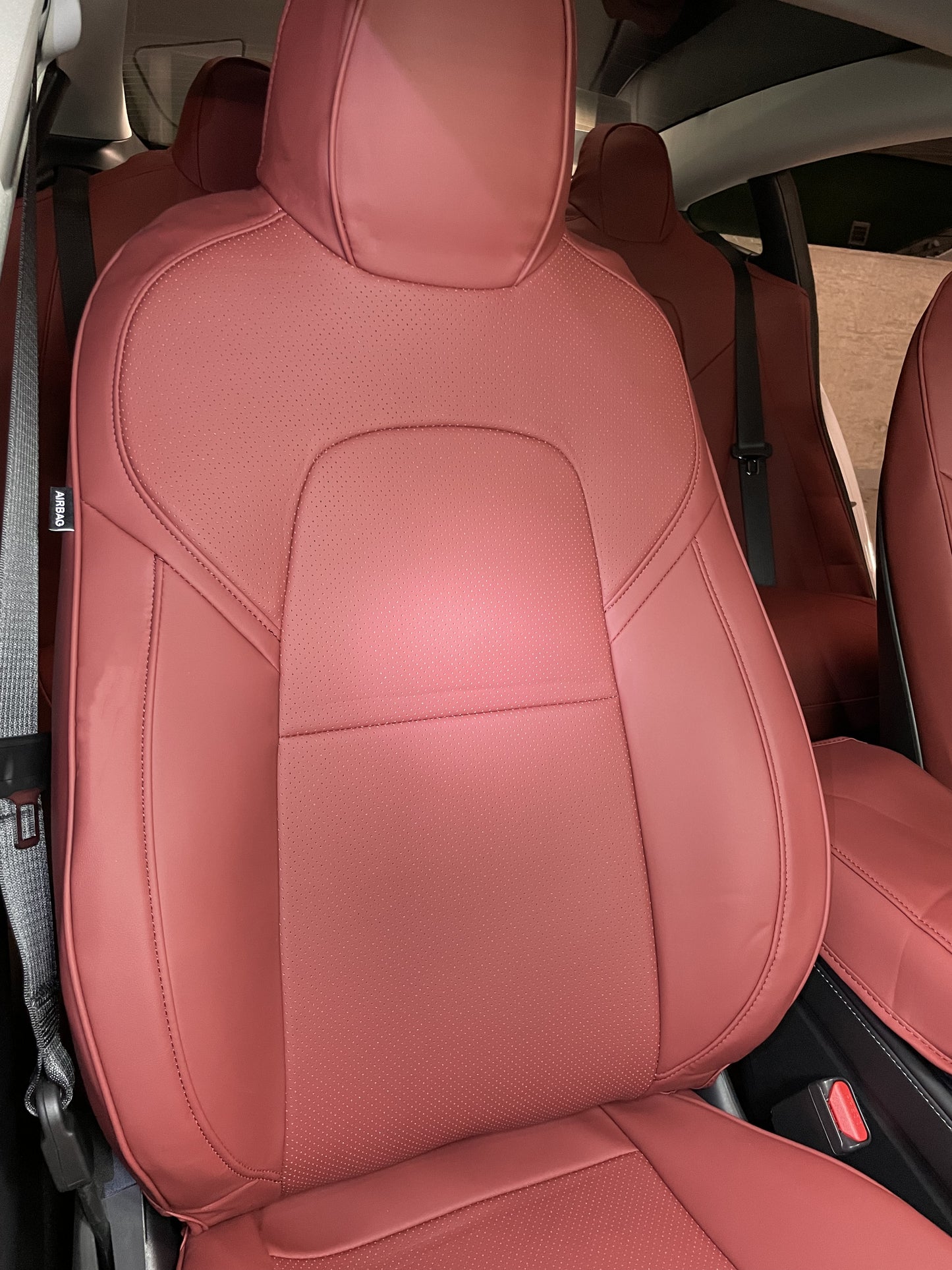 Model 3: PU Leather Full Seat Cover (12 PCs)