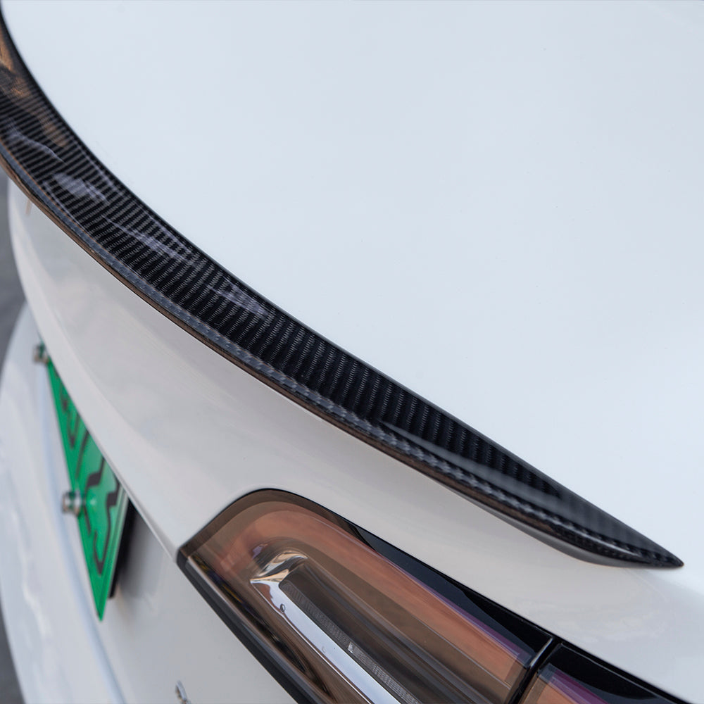 Model 3: Real Carbon Fibre Performance Spoiler