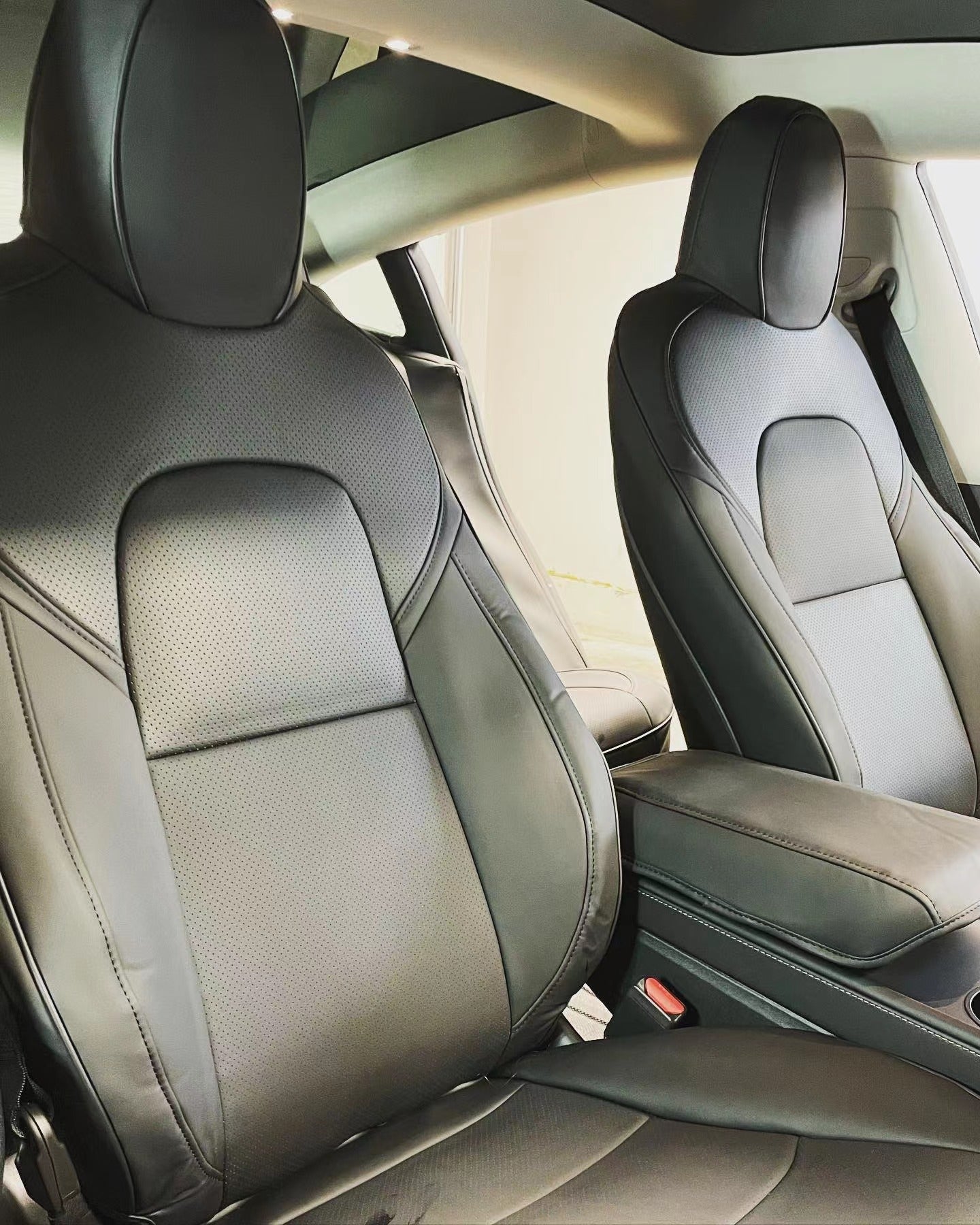 Model 3: PU Leather Full Seat Cover (12 PCs)