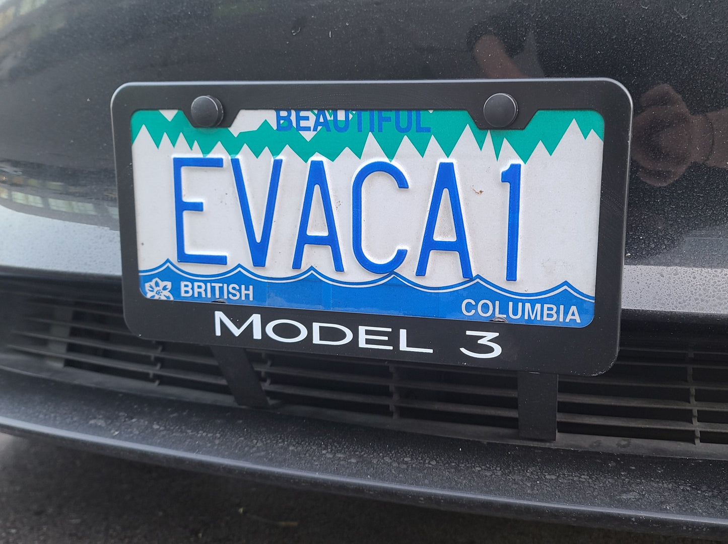 Model 3/Y: Front & Rear Metal License Plate Frame (2 PCs)
