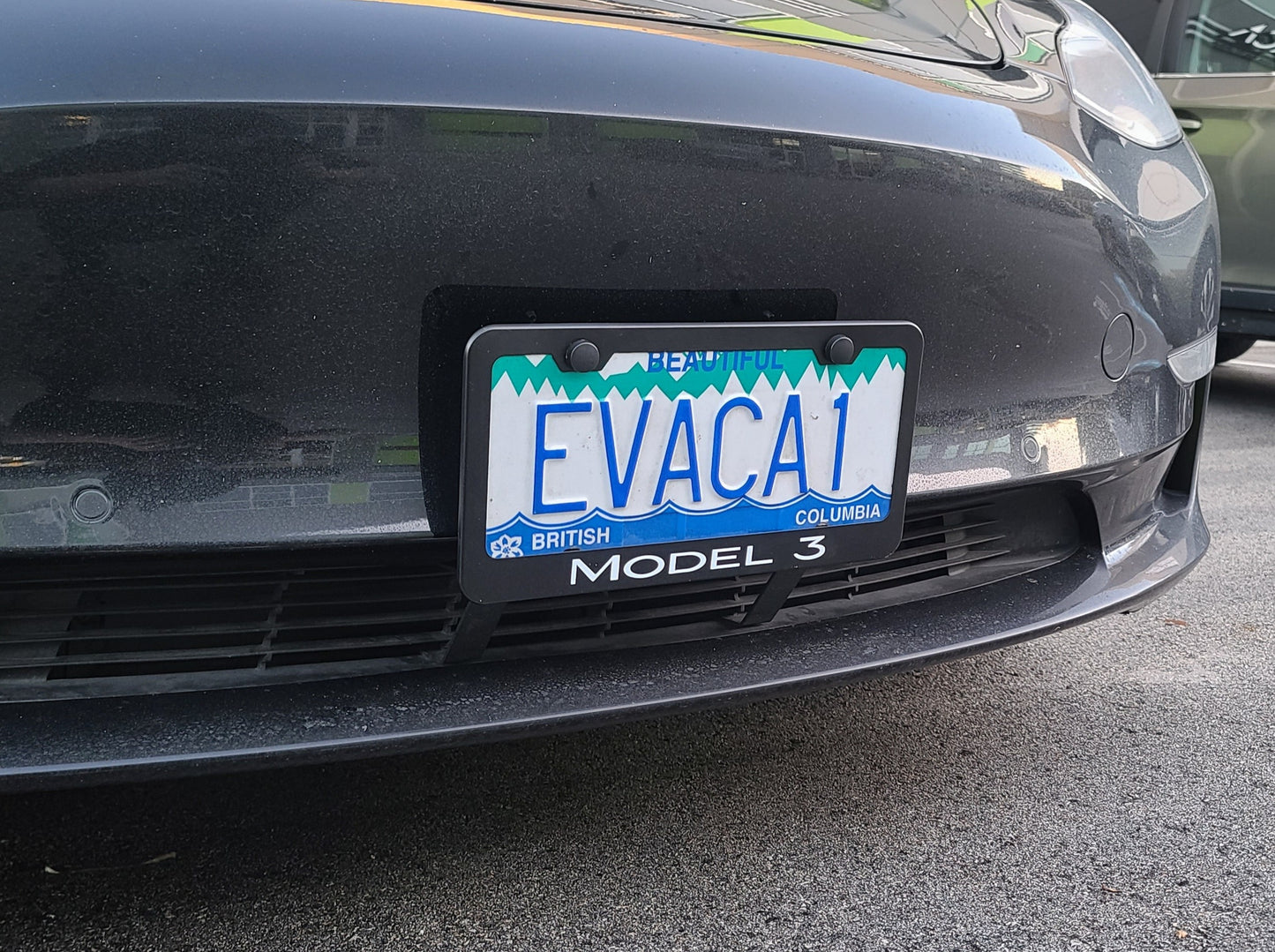 Model 3/Y: Front & Rear Metal License Plate Frame (2 PCs)