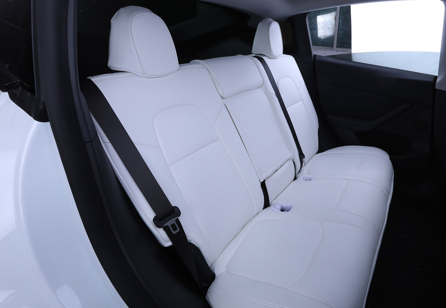 Model Y: PU Leather Full Seat Cover (12 PCs)