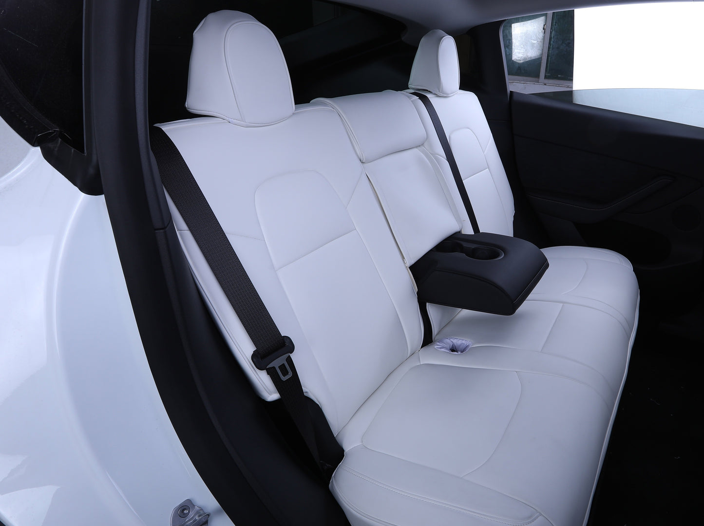 Model Y: PU Leather Full Seat Cover (12 PCs)