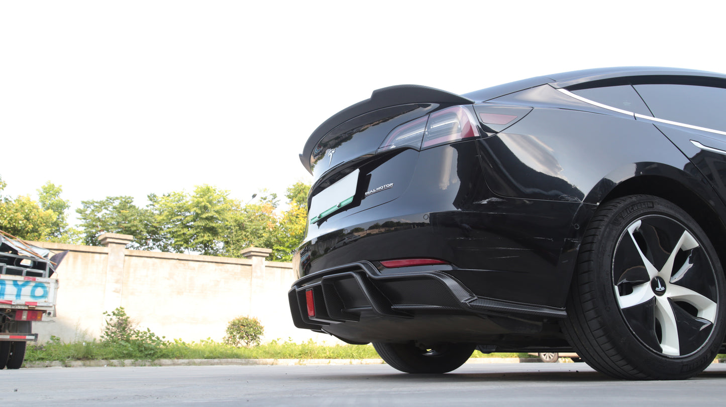 Model 3: Sports Spoiler Wing (ABS+coating)