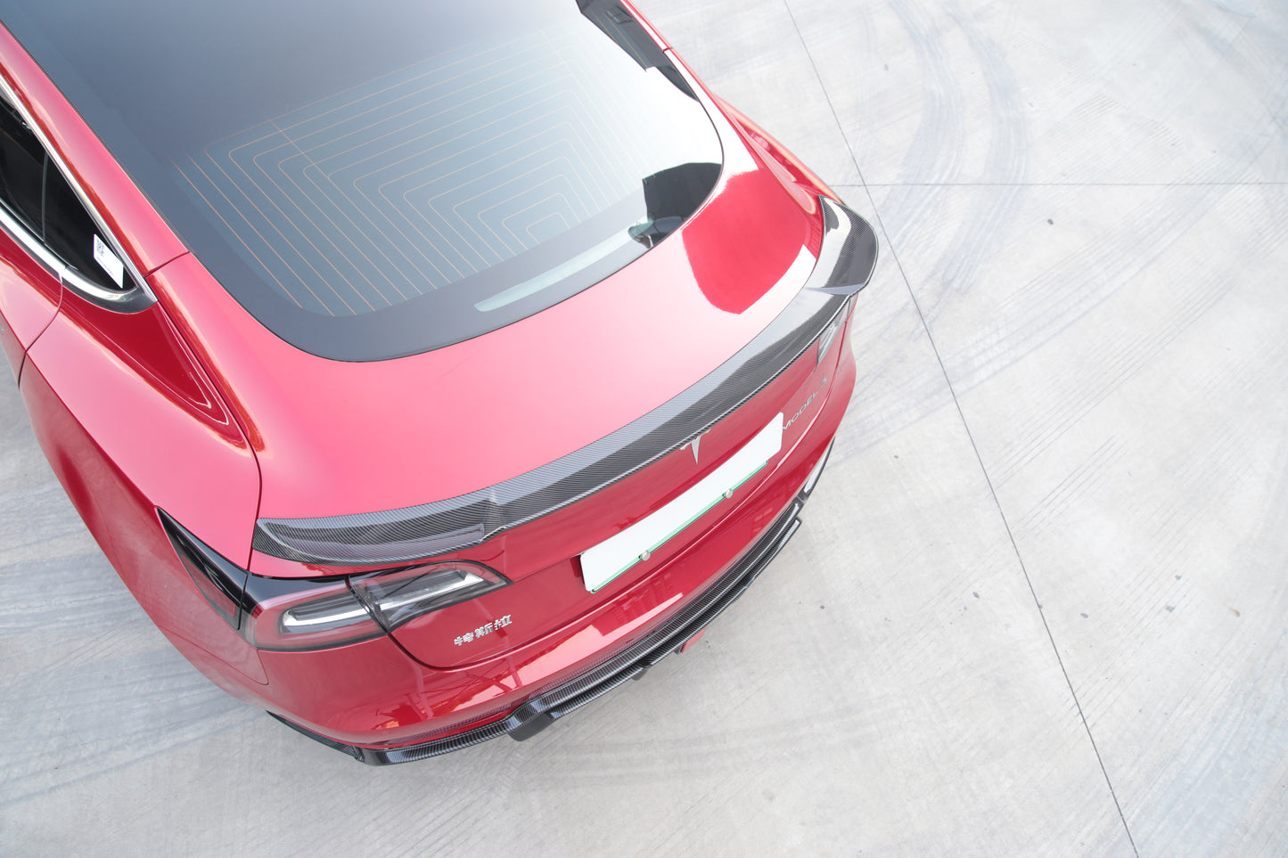 Model 3: Sports Spoiler Wing (ABS+coating)