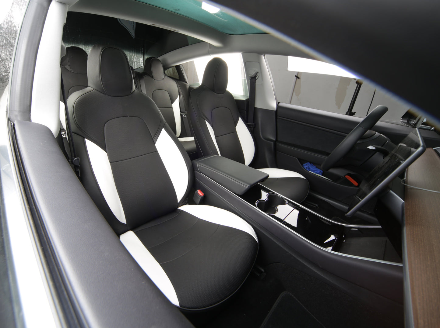 Model 3: PU Leather Full Seat Cover (12 PCs)