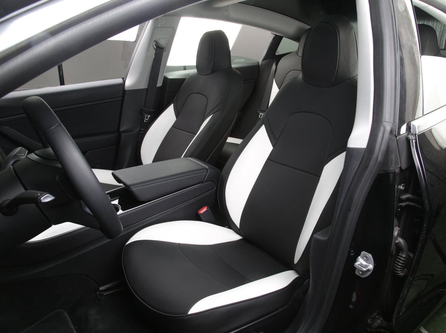Model Y: PU Leather Full Seat Cover (12 PCs)